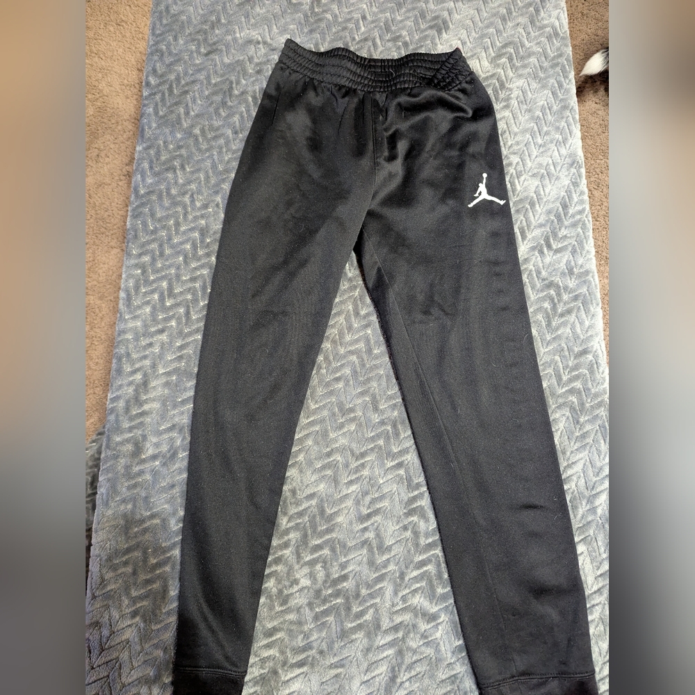 JORDAN  Black Jogger Pants